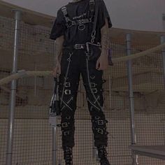 Gotich Aesthetic, Goth Outfits Plus Size, Eggo Waffle, Chains Aesthetic, Cat Boy, Alt Outfits, Aesthetic Grunge Outfit, E Boy, Roblox Outfit