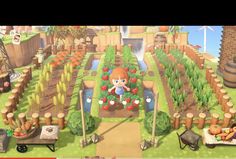 an animal crossing game is shown in this screenshot