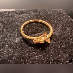 Dainty Dragon Ring Size: 7 Metal: Real 18k Yg With 750 Stamped Weight: 1.11grams Selling Per Pcs Not Per Gram Please Carefully Review Your Order Before Confirming Your Purchase. All Sales Are Considered Final. No Return, No Refund Policy. Luxury Yellow Gold Open Couple Rings, Luxury Yellow Gold Couple Open Rings, Engraved 22k Yellow Gold Rings, Fine Jewelry Yellow Gold Couple Rings Tarnish Resistant, Gold Plated Yellow Gold Engraved Wedding Ring, 22k Gold Open Ring Jewelry For Anniversary, Yellow Gold Plated Promise Ring, Yellow Gold Plated Engraved Ring For Wedding, 22k Gold Anniversary Ring