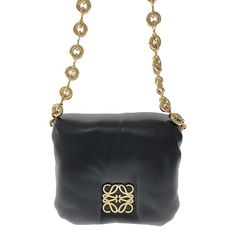 Loewe Goya Puffer Case Mini Shoulder Bag Black Height: 7 Top Width: 8 Base Width: 8 Depth: 3 Strap (Handle) Total Length: 110 Loewe Puffer Goya Bag, Loewe Cubi Crossbody Bag, Puffer Case, Loewe Puzzle Bag Mini, Loewe Medium Puzzle Bag, Loewe Bags, Shoulder Bag Black, Mini Shoulder Bag, Black Color