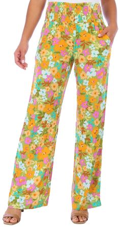 Floral Wide Leg Pants, Beach Pants, Retro Floral, Billabong, Leg Pants, Wide Leg Pants, Wide Leg, Florida, Floral