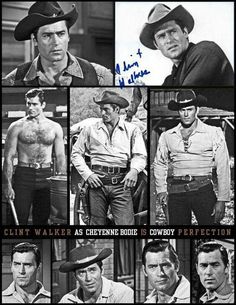 several pictures of men in cowboy hats and shirts with the caption's written on them