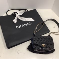 100% Authentic Chanel Black Bags. New , Never Used Rare Bag , 2 Bags In One Comes With A Chanel Dust Bag Chanel Shopping Bag No Box No Authentic Card No Trades Serious Offers Only Price Is Pretty Firm Thank You Luxury Shoulder Bag With Removable Pouch, Luxury Black Shoulder Bag For Shopping, Classic Black Bags As Fashion Accessory, Classic Black Bag As Fashion Accessory, Luxury Black Shopping Bag, Classic Black Bags, Luxe Black Travel Bag, Luxurious Black Travel Bags, High-end Black Shoulder Bag For Everyday Luxury