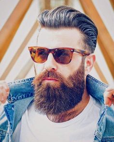 Bart Styles, Stylish Beards, Mens Hairstyles With Beard, Hipster Beard, Beard Lover