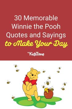 winnie the pooh quote and sayings to make your day