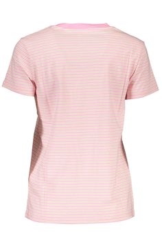 Elevate your everyday wardrobe with this iconic Levi’s short-sleeved t-shirt. Its classic round neckline and vibrant pink hue are complemented by the signature Levi’s logo, embodying the spirit of the timeless American brand. Crafted from pure cotton, this tee promises to deliver both comfort and style. Whether you’re out for a casual day or dressing up for an evening hangout, it’s a staple piece that asserts a bold, trendy statement. Material: Cotton Country of Origin: BD Color: Pink Classic Pink T-shirt For Summer, Levi's Short Sleeve T-shirt For Spring, Levi's Short Sleeve T-shirt For Summer, Levi's Summer Short Sleeve T-shirt, Levi's Cotton Short Sleeve Top, Levi's White T-shirt, Versace Pink, Polyester Jacket, American Brand