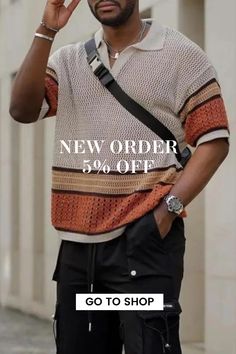 Men's Fashion Wool Short Sleeve Casual Loose T-Shirt Tops Brown V-neck Summer Shirt, Summer V-neck Streetwear Tops, Brown V-neck Shirt For Summer, Fall Vacation Short Sleeve T-shirt, Summer Streetwear V-neck Tops, V-neck Tops For Summer Streetwear, Casual Brown T-shirt For Summer, Casual Brown Summer T-shirt, Brown Crew Neck Top For Summer