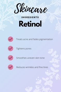 Retinol Benefits Skin Care, Retinol Benefits, Skin Lightening Diy, Skincare Content, Medical Esthetician, Skincare Facts, Beauty Skin Quotes, Skin Care Ingredients