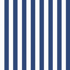 a blue and white striped wallpaper with vertical stripes