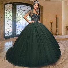 So sparkly, this beaded quinceanera dress shimmers in the spotlight for your big day. Whether you choose emerald green or deep red, this beauitiful quince dress sparkles with sequins and beaded flowers on the fitted bodice. The sweet sleeveless quinceanera dress gets a fitted look from the trendy corset detail that laces up and ties over the beaded back. In misses and plus sizes, this quinceanera dress includes crinoline layers under the shimmering overlay of the full and fabulous skirt. Choose Green Quinceanera Gown With Sweetheart Neckline, Green Ball Gown For Sweet 16 And Prom Season, Green Ball Gown For Sweet 16 And Prom, Green Sweetheart Neckline Gown For Quinceanera, Green Gown With Sweetheart Neckline For Quinceanera, Green Ball Gown For Quinceanera, Quinceanera Gown With Sequins And Fitted Bodice, Green Fitted Quinceanera Dress For Sweet 16, Sequin Fitted Quinceanera Dress For Debutante Ball