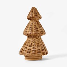 Large Rattan Basket Weave Christmas Tree - Threshold™ designed with Studio McGee Studio Mcgee Holiday, Christmas Tree Target, Rattan Christmas Tree, Target Threshold, Led Tea Light Candles, Faux Christmas Trees, Chenille Throw, Christmas Front Porch, Christmas Tree Set