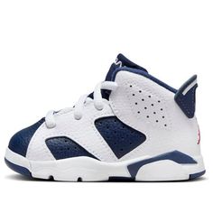 (TD) Air Jordan 6 Retro 'Olympic' DV3606-164 Jordan Retro 6, Navy Sneakers, Limited Edition Sneakers, Air Jordan 6, Jordan 6, Air Jordans Retro, Sport Sneakers, Jordan Retro, Shoe Box