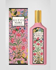 Escape into a joyfuelled fantasy land with Gucci Flora.
  
  Evolving into a new delicious Eau de Parfum, floral yet delicately sweet, Gucci Flora Gorgeous Gardenia relaunches in a new campaign filled with flowers and fluffy animals. A signature floral scent for all freespirited women full of positive energy.
  
  The perfume is built around the Gardenia flower, admired since the dawn of time for its splendour and said to be used in elixirs and magical potions. Taking inspiration from this legend and the idea of its mystical power, the gorgeous White Gardenia note is blended with solar Jasmine Grandiflorum absolute. This delicious potion of joy is introduced by a cheerful Pear Blossom accord while a touch of Brown Sugar accord adds a delicate sweetness to its scent trail.
  
  Encased with Gucci Gardenia Perfume, Gucci Floral Perfume, Gucci Skincare, Gucci Gorgeous Gardenia, Gucci Bloom Perfume, Flora Perfume, Gucci Flora Perfume, Gucci Flora Gorgeous Gardenia, Parfum Gucci