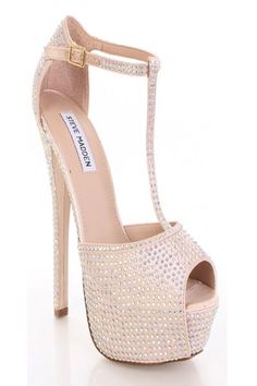 Champagne Multi Satin Faux Leather Rhinestone Studded T Strap Heels @ Amiclubwear Heel Shoes online store sales:Stiletto Heel Shoes,High Heel Pumps,Womens High Heel Shoes,Prom Shoes,Summer Shoes,Spring Shoes,Spool Heel,Womens Dress Shoes,Prom Heels,Prom P Perfect Wedding Shoes, Fantastic Shoes, T Strap Heels, Steve Madden Heels, Steve Madden Shoes Heels, Strap Pumps, Rhinestone Studs