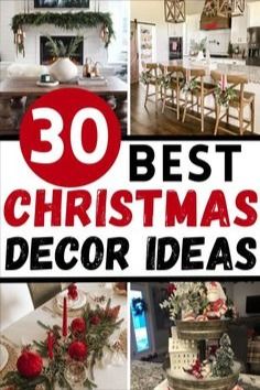 Red White Christmas Table Decor, Decorate Hutch For Christmas, Traditional Christmas Decorations Ideas, Decorating For Christmas Indoors, Christmas Themes Ideas For Home, Holiday Decorating Ideas Christmas, Christmas Dining Room Decor, Holiday Decor Ideas, Christmas Decorations Apartment