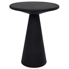 Idiom Black Steel Round Side Table-Side Tables-Noir-Sideboards and Things Outdoor Sofa Bed, Dining Table Lamps, Lantern Wall, Metal Side Table, Outdoor Chaise, Round Side Table, Lantern Pendant, Outdoor Dining Table, Chandeliers And Pendants