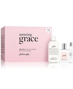 in stock Philosophy Perfume, Philosophy Products, Fragrance Set, Soft Feminine, Amazing Grace, No Color, Lily Of The Valley, Travel Size, The Valley