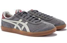 Onitsuka Tiger Tokuten 'Grey White' D3B2L-1105 - KICKS CREW Taupe Grey, Onitsuka Tiger, Red Heels, Tiger Stripes, Grey Shoes