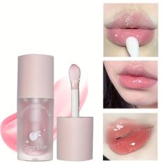 Gratis verzending, snellere after-sales dienst van Temu. Yesstyle Products, Flavor Water, Crystal Jelly, Peach Lips, Lip Gloss Collection, Gloss Labial, Korean Skincare Routine, Edgy Makeup, Plumping Lip Gloss