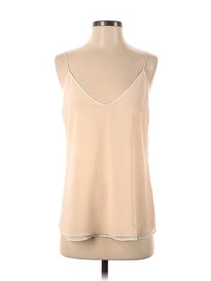 Chelsea28 Sleeveless Blouse Size: Small Tops - used. 100% POLYESTER | Chelsea28 Sleeveless Blouse: Tan Tops - Size Small Tan Top, Small Tops, Sleeveless Blouse, Basic Tank Top, Tank Top Fashion, Camisole Top, Sleeveless Top, Women Handbags, Womens Tops