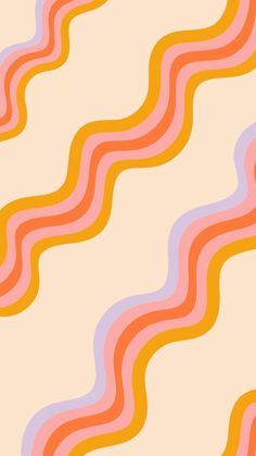 an abstract background with wavy lines in pastel colors