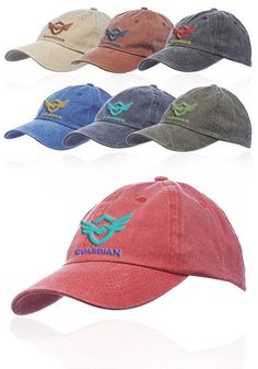 Custom 6 Panel Washed Cotton Unconstructed Caps | CAP21 - DiscountMugs Team Mascots, Orange Texas, Corporate Logo, Design Lab, Children In Need, The A Team, Promotional Products, Brushed Cotton, Logo Color