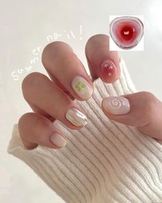 Beauty Hacks Nails, Beauty Nails Design, Simple Gel Nails, Pretty Gel Nails, Jelly Nails, Nails Desing