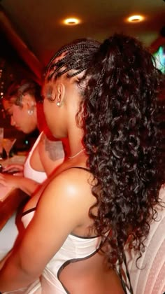 Texas Roadhouse, Girls Hairstyles Braids, African Braids Hairstyles, Goddess Braids