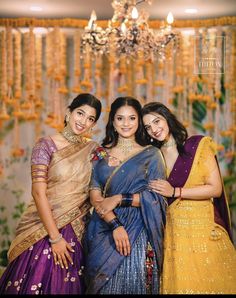 Engagement Saree, Bridal Sarees South Indian, Simple Saree Designs, Bride Pictures, Wedding Lehenga Designs, Friends For Life, Indian Wedding Photography Poses