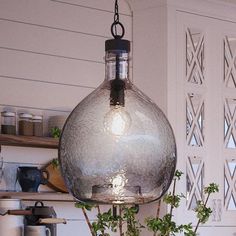 UHP2770 Bohemian Pendant, 20-3/8H x 13W, Charcoal  Finish, Hobart Collection - Urban Ambiance Luxury Modern Farmhouse, Modern Farmhouse Pendant Lighting, Clear Glass Pendant Light, Farmhouse Pendant Lighting, Cool Floor Lamps, Hook Design, Contemporary Pendant, Incandescent Lighting, Light Bulb Types