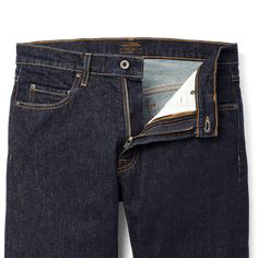 An everyday staple with a heritage of hard work–built with Filson's legacy of rugged durability. Sporting a 5-pocket, slightly-trimmer cut, our Muleskinner Jeans are stitched in the USA from a tough, cotton-blend denim with slight give for comfortable ease of motion. Metal shank-button waist closure and double-layer pocket bottoms. Zipper-fly. We searched the globe for the right material–denim fabric that would live up to our legacy of tough clothing that withstands the tests of time and hard use. North America, Europe of the Japanese islands–wherever the best could be found, that’s where we landed. Sewn in the USA by experienced craftsmen and women to our exacting standards, our jeans represent the values on which we’ve stood for more than a century – offering our customers long-term valu Tough Clothes, Shank Button, Our Legacy, Denim Fabric, Hard Work, Double Layer, North America, The Globe, Globe