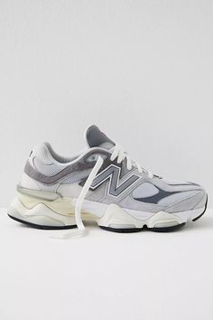 New Balance 9060 Sneakers | Free People Chunky Nike Sneakers, Fall Shoes For Women, Outfit New Balance, New Balance Dad Shoes, New Balance 9060, Dad Shoes, New Balance Sneakers, Sneakers Grey