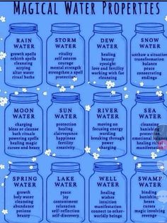 Storm Magic Spells, Rain Summoning Spell, Storm Witch Spells, Water Witch Aesthetic, Water Properties, Chaos Witch, Witches Spells, Water Spells, Witchcraft Stuff