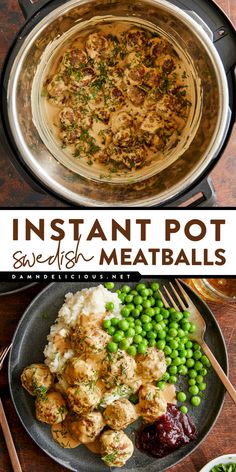 Learn how to make Swedish meatballs! It's an easy dinner idea. So tender with a rich and creamy gravy, this IKEA meatball recipe in the Instant Pot is a simple family meal you'll surely love! Instant Pot Swedish Meatballs, Ikea Swedish Meatballs, Ikea Meatballs, Swedish Meatballs Easy, Meatballs Easy, Meatball Recipe, Swedish Meatballs, Pinterest Recipes