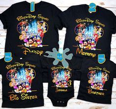 Disney Birthday Mickey Minnie T-shirt 2023 Disney World, Disney Cruise Family, Mickey Mouse Birthday Shirt, Disney Birthday Shirt, Birthday Squad Shirts, Trending On Pinterest, Discover Your Style, Disney World Shirts, Halloween Mummy