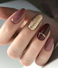 30 Elegant Burgundy Nails To Enhance Your Feminity - 228 Matte Nail Colors, Cute Nail Colors, Face Creams, Burgundy Nails, Nails 2020, Winter Nail Art, Winter Nail Designs, Gel Nail Designs, Nail Designs Spring