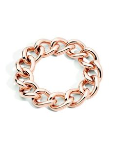 Bold and modern, this open link bracelet by Pomellato is crafted in polished 18K rose gold. Rose Gold Jewelry, Napa Valley, Chain Link Bracelet, 18k Rose Gold, Tango, Link Bracelets, Chain Link, Gold Jewelry, Gold Bracelet