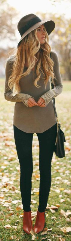 Modern Country Style: Modern Country Style Fashion For Autumn / Fall Click through for details. Stylish Fall Outfits, Country Fashion, Bohol, Autumn Street Style, 2019 Fashion