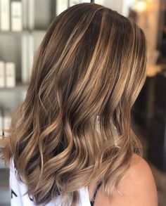 Caramel Balayage Highlights, Balayage Caramel, Balayage Straight Hair, Caramel Balayage