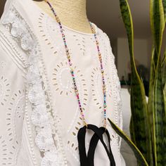 more sunglasses chain in DearDanielleJewelry: https://www.etsy.com/shop/DearDanielleJewelry?ref=seller-platform-mcnav&section_id=28433527 ethnic multi color beads sunglasses chain, glasses necklace. rainbow beads sunglasses necklace. we also have black and white beads options. please check glasses and sunglasses chain section. **framed gems, and charms in the jewelry is plated. *All the jewelry in my shop will be sent in cotton pouch. If you want gift box wrapping, please let us know we will Beads Sunglasses, Beaded Glasses, Gift Box Wrapping, Glasses Necklace, Beaded Sunglasses, Sunglasses Necklace, Box Wrapping, Sunglasses Chain, Cotton Pouch