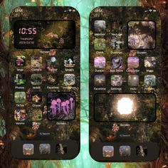 an image of a phone screen with pictures on it