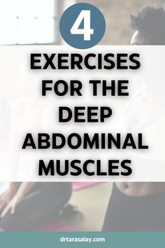 Deep Core Exercises: Abdominal Muscles - Exercises for the transverse abdominis Transverse Abdominal Exercises, Core Excercises, Back Muscle Exercises, Core Muscle Exercises, Deep Core Exercises, Transverse Abdominis, Core Pilates, Strength Training Women