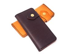 Marlondo Leather Snap Wallet Bifold Coin Purse With Snap Closure, Travel Bifold Coin Purse With Snap Closure, Brown Bifold Coin Purse With Snap Closure, Brown Bifold Wallet With Snap Closure, Travel Bifold Wallets With Snap Closure, Purse Insert, Wallet Insert, Snap Wallet, Mini Wallet