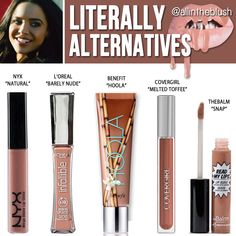 Kylie Jenner Cosmetics Literally Lip Gloss Alternatives It Cosmetics, Love Makeup