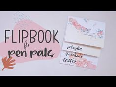 the flipbook for pen palg is open and ready to be used as a project