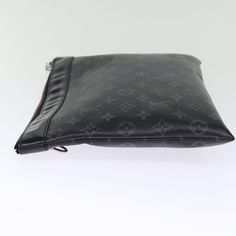 Brand: Louis Vuitton Model: Discovery Color: Black Material: Canvas Inclusions: / Dimensions: W36cm x H25cm x D2cm Serial number: TN3167 Country of origin: France Condition: AB - good condition. Introducing the Louis Vuitton Pochette Discovery clutch bag in sophisticated black Monogram Eclipse canvas, this accessory blends classic LV styling with contemporary elegance. Ideal for evening outings or special occasions, its sleek design and durable canvas construction make it both stylish and practi Luxury Black Pouch With Zipper Closure, Designer Black Pouch For Travel, Designer Black Pouch For Daily Use, Modern Black Clutch Pouch, Black Clutch Pouch For Business, Designer Black Business Pouch, Black Rectangular Pouch For Business, Modern Black Rectangular Pouch, Black Business Pouch With Removable Section