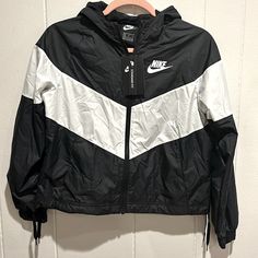 Reposhing This Item I Purchased From @Comfygirlcloset. Loved It, But Didn't Fit My Daughter. Questions? Leave A Comment Below! Nike Air Jacket, Nike Girl, Nike Half Zip, Nike Windbreaker Jacket, Nike Windbreaker, Nikes Girl, Satin Jackets, Youth Hoodies, Fleece Sweater