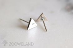 Flat Triangle Dainty 925 Sterling Silver Stud Friction Push Back Earrings ❤️Note: This Listing is for One Pair of Stud Earrings❤️ Metal: Sterling Silver Metal Stamp: 925 Finish: Polished Size: 6.5mm Length / 6.5mm Width Perfect dainty earrings for Kids, Children, Girls, Teens, Women Everyday Earrings, Gifts, Birthday Presents ❤️It comes with a gift box as shown in the product description picture. Ready for gifting❤️ ❤️Please read our shop policy before placing your order❤️ ❤️Thank you very much Silver Triangle Minimalist Earrings, Minimalist Triangle Jewelry, Everyday Silver Triangle Earrings, Minimalist White Triangle Jewelry, Silver Triangle Jewelry For Everyday, Minimalist Triangle Jewelry For Anniversary, Everyday Minimalist 925 Stamped Earrings, Everyday Minimalist Stamped 925 Earrings, Jewelry Simple