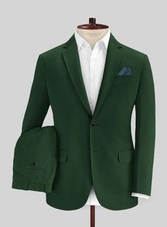 Say goodbye to stuffy old wedding suits and hello to our Italian Emerald Green Cotton Stretch Suit, which is the perfect way to look sharp and stylish for any occasion. Woven with a blend of cotton and lycra fabric, it is comfortable to wear. With its rich emerald green color and solid pattern, this piece is a must-hav Blue Linen Suit, Seersucker Jacket, Tweed Overcoat, Navy Blue Chinos, Unstructured Jacket, Herringbone Tweed Jacket, Seersucker Suit, Pink Seersucker, Blue Chinos