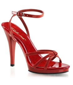 Red Patent Leatherette Strappy Heels - Unique Vintage - Womens, SHOES, HEELS Size 12 Heels, Boost Shoes, Strappy Platform Sandals, Kawaii Shoes, Strappy High Heels, Ankle Wrap Sandals, Stunning Shoes, Wrap Sandals, Ankle Wrap